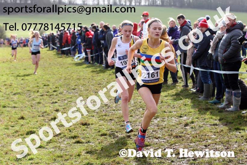 Womens under-17s 2019 British Athletics Inter Counties Cross Country, Prestwood Hall, Loughborough. Photo:  David T. Hewitson/Sports for All Pics